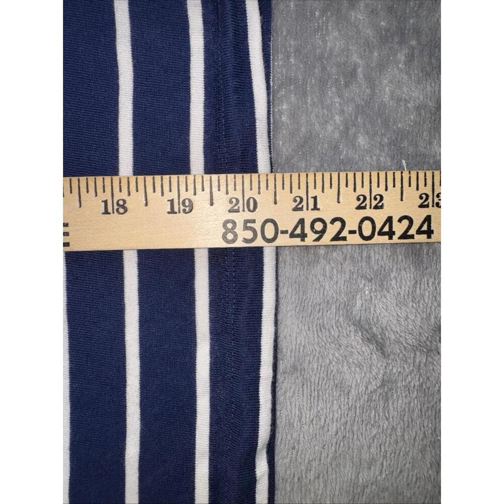 J. Crew Women's Striped Button Shoulder Artist Tee Size M - Picture 9 of 10